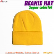 Beanie Hat หมวกไหมพรหม สีจี๊ดจ๊าด ไอเทมฮอตใส่ไปเที่ยวในฤดูหนาว No.F5Ah14-0028