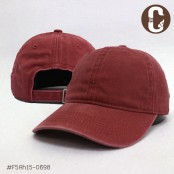  หมวกแก๊ปผ้าฟอกพาสเทล ด้านหลังเป็นเข็มขัดปรับไซด์ได้  มี 10 สี No.F5Ah15-0693