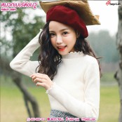 หมวกไบเล่ หมวกเบเร่ต์ Wool Beret หมวกสวย ทรงคลาสสิค สไตล์สาวปารีเซียง No.F5Ah31-0001