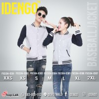 baseball jacket เสื้อแจ็คเก็ต เบสบอลสี สีเทาแขนกรมท่า มี 7 size