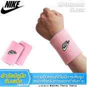 Nike Wristband สายรัดข้อมือ ผ้ารัดข้อมือ ไนกี้ ซับเหงื่อ ระหว่างออกกำลังกาย No.F7Aa35-0129