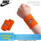 Nike Wristband สายรัดข้อมือ ผ้ารัดข้อมือ ไนกี้ ซับเหงื่อ ระหว่างออกกำลังกาย No.F7Aa35-0129