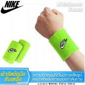 Nike Wristband สายรัดข้อมือ ผ้ารัดข้อมือ ไนกี้ ซับเหงื่อ ระหว่างออกกำลังกาย No.F7Aa35-0129