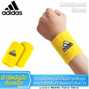ผ้ารัดข้อมือ ซับเหงื่อ ระหว่างออกกำลังกาย อดิดาส Adidas Wristband No.F7Aa35-0139