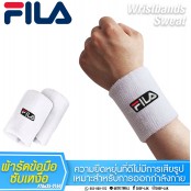 Wristband FILA ผ้ารัดข้อมือ ฟีล่า ซับเหงื่อ กันเหงื่อ ระหว่างออกกำลังกาย NO.F7Aa35-0159