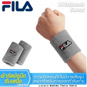 Wristband FILA ผ้ารัดข้อมือ ฟีล่า ซับเหงื่อ กันเหงื่อ ระหว่างออกกำลังกาย NO.F7Aa35-0159