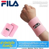 Wristband FILA ผ้ารัดข้อมือ ฟีล่า ซับเหงื่อ กันเหงื่อ ระหว่างออกกำลังกาย NO.F7Aa35-0159