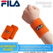 Wristband FILA ผ้ารัดข้อมือ ฟีล่า ซับเหงื่อ กันเหงื่อ ระหว่างออกกำลังกาย NO.F7Aa35-0159