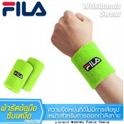 Wristband FILA ผ้ารัดข้อมือ ฟีล่า ซับเหงื่อ กันเหงื่อ ระหว่างออกกำลังกาย NO.F7Aa35-0159