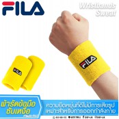 Wristband FILA ผ้ารัดข้อมือ ฟีล่า ซับเหงื่อ กันเหงื่อ ระหว่างออกกำลังกาย NO.F7Aa35-0159