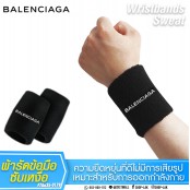 ผ้ารัดข้อมือ ซับเหงื่อ ระหว่างออกกำลังกาย BALENCIAGA No.F7Aa35-0179