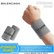 ผ้ารัดข้อมือ ซับเหงื่อ ระหว่างออกกำลังกาย BALENCIAGA No.F7Aa35-0179