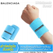 ผ้ารัดข้อมือ ซับเหงื่อ ระหว่างออกกำลังกาย BALENCIAGA No.F7Aa35-0179