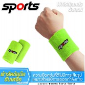 ผ้ารัดข้อมือ ซับเหงื่อ ระหว่างออกกำลังกาย ปักลาย SPORT No.F7Aa35-0189