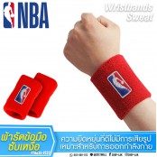 ผ้ารัดข้อมือ NBA Wristband  ซับเหงื่อ กันเหงื่อ ระหว่างออกกำลังกาย NO.F7Aa35-0229