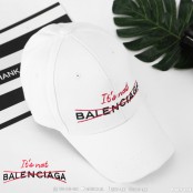 หมวกแก๊ปผ้าแบบเข็มขัดปัก It*s Not BALENCIAGA มี 2 สี ใส่กันแดด แฟชั่น ถ่ายรูปวินเทจก็ได้  No.F7Ah15-0137