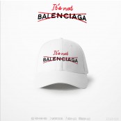 หมวกแก๊ปผ้าแบบเข็มขัดปัก It*s Not BALENCIAGA มี 2 สี ใส่กันแดด แฟชั่น ถ่ายรูปวินเทจก็ได้  No.F7Ah15-0137