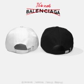 หมวกแก๊ปผ้าแบบเข็มขัดปัก It*s Not BALENCIAGA มี 2 สี ใส่กันแดด แฟชั่น ถ่ายรูปวินเทจก็ได้  No.F7Ah15-0137