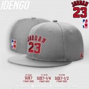 หมวกฮิปฮอปเต็มใบ ลาย JORDAN 23 สไตล์ชาวอเมริกา บาสเก็ตบอล หมวก hiphop แนวสตรีท Street Basketball No.F7Ah47-0081