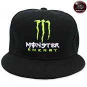 หมวกฮิปฮอปเต็มใบ Monster Energy หมวก Hiphop ไซส์ หมวกฮิปฮอป Monster หมวกปีกตรงสวยๆ No.F7Ah47-0095