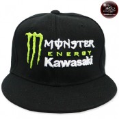 หมวกฮิปฮอปเต็มใบ Monster Kawasaki หมวก Hiphop ไซส์ หมวกฮิปฮอป Monster สวยๆ NoF7Ah47-0098