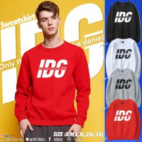 Sweatshirt เสื้อแขนยาวคอกลม ลาย IDG  ผ้าสำลี สเวตเตอร์แบรนด์ IDENGO สวยๆ สไตล์ยุโรป No.F7Cs01-0119