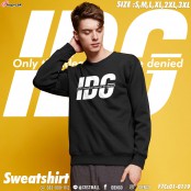 Sweatshirt เสื้อแขนยาวคอกลม ลาย IDG  ผ้าสำลี สเวตเตอร์แบรนด์ IDENGO สวยๆ สไตล์ยุโรป No.F7Cs01-0119