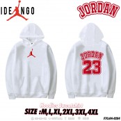 Hoodie เสื้อกันหนาวมีฮู้ด Jordan สไตล์ชาวอเมริกา บาสเก็ตบอล เสื้อฮู้ด แนวสตรีท Street Basketball No.F7Cs04-0272