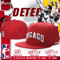 HipHop hat, full of red, American style Basketball ball or hip hop pattern CHICAGO No.F7Ah47-0051