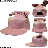 HipHop Cloth Cap HipHop hat, shiny pink hat, shiny bow tie No.F5Ah47-0216