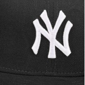 หมวก HIPHOP เต็มใบ หมวก HIPHOP NY สีดำ ปักขาว สินค้า มีทั้งหมด 3 SIZE No.F1AH47-0353