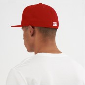 หมวกHIPHOPเต็มใบ หมวกHIPHOP NY สีแดง ปักขาว สินค้า มีทั้งหมด 3 SIZE NO. F7Ah47-0058