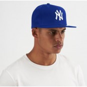 HIPHOP  Cap HIPHOP Hat Logo  NY Hat, Blue, White Embroidery, All products have 4 SIZE NO. F7Ah47-0060
