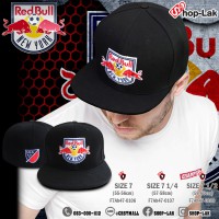 หมวก HIPHOP เต็มใบ หมวก HIPHOP สีดำ โลโก้ RedBull NewYork งานปักสวย สินค้า มีทั้งหมด 3 SIZE No.F7Ah47-0106