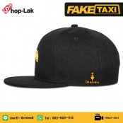 หมวกHIPHOP แฟชั่น  หมวกHIPHOPเต็มใบ หมวกHipHopFAKE TAXI   สีดำ 