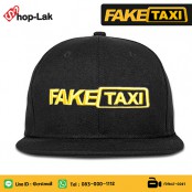 หมวกHIPHOP แฟชั่น  หมวกHIPHOPเต็มใบ หมวกHipHopFAKE TAXI   สีดำ 