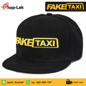 หมวกHIPHOP แฟชั่น  หมวกHIPHOPเต็มใบ หมวกHipHopFAKE TAXI   สีดำ 