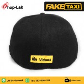 หมวกHIPHOP แฟชั่น  หมวกHIPHOPเต็มใบ หมวกHipHopFAKE TAXI   สีดำ 