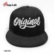 หมวกHIPHOP แฟชั่น  หมวกHIPHOPเต็มใบ   หมวก HipHop Original  สีดำ No.F7Ah47-0012