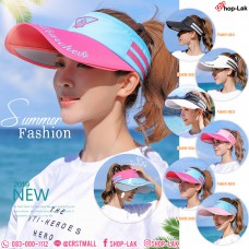 Cap with adjustable head opening Colorful hat With printed letters "Knaea" No. F5Ah15-0831
