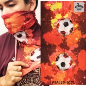 ผ้าบัฟ Soccer Fire  (buff headwear) No.F5Ac25-0171