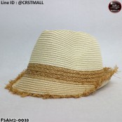 หมวกทรงไมเคิลสาน หมวกทรงMJสาน หมวกMJสาน หมวกไมเคิลสานต่อสีปลายขนปุย มี3แบบ  No.F1Ah12-0033 