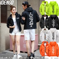 Long sleeve jacket Reflective cloth zipper jacket Neon coat Reflective jacket Flex IDENGO No.F7Cs04-0122