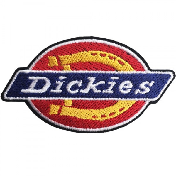 อาร์มปักลาย DICKIES /Size 7*4cm  ติดเสื้อติดหมวก ติดสินค้าแฟชั่น งาน DIY เสื้อผ้า งานปักระเอียด No.P7Aa52-0438