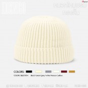 หมวกไหมพรม ทรงสั้น กันหนาว (ใส่ได้ทั้งชายและหญิง) มี 6 สี ให้เลือก beanie hat  (F5Ah14-0253)