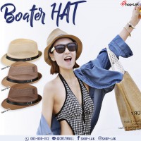 MJ MESH WEAVE LEATHER MICHAEL'S HAT TRADITIONAL STYLE HATS, PRETTY, CUTE, NO. F5AH12-0074 