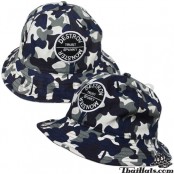 หมวก ปีกรอบ Bucket hat ลายทหาร Bucket destroy monster hat