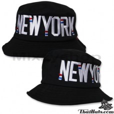 Bucket Hat embroidered "NEW YORK"