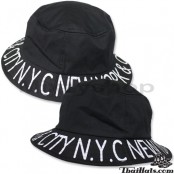 หมวก Bucket สกรีน "NEW YORK" รอบปีก 