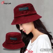 หมวกปีกรอบ หมวก Bucket hat หมวกUCLA สีแดง No.F5Ah32-0070